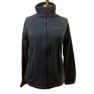 Columbia Women's Dark Gray Fleece Jacket.wj1612